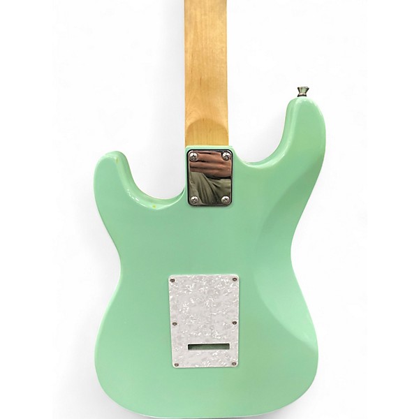 Used Best Choice Products 39in Full Size Electric Guitar SoCal Green Solid Body Electric Guitar