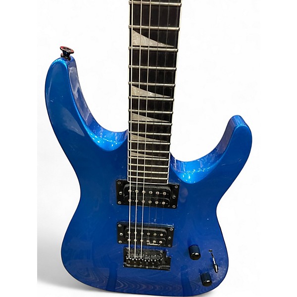Used Jackson JS22 Dinky Metallic Blue Solid Body Electric Guitar