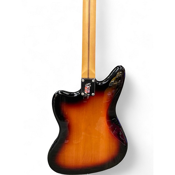 Used Fender Player II Jaguar 2 Tone Sunburst Solid Body Electric Guitar