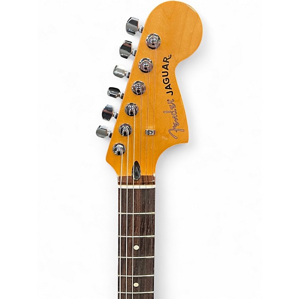 Used Fender Player II Jaguar 2 Tone Sunburst Solid Body Electric Guitar