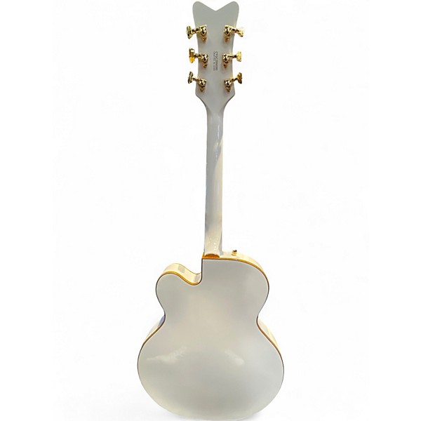 Used Gretsch Guitars Synchromatic Falcon Snowcrest White Hollow Body Electric Guitar