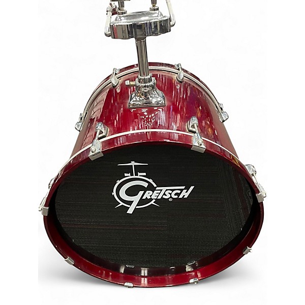 Used Gretsch Drums 6 Piece Catalina Maple Wine Red Drum Kit