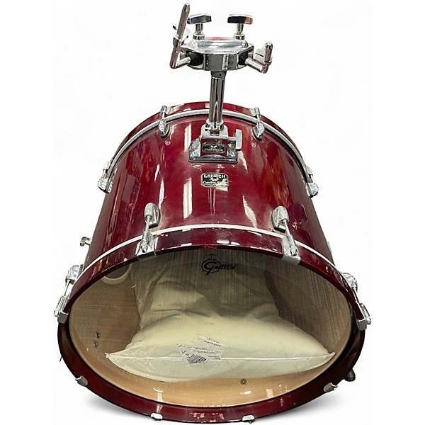 Used Gretsch Drums 6 Piece Catalina Maple Wine Red Drum Kit
