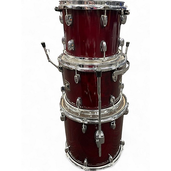 Used Gretsch Drums 6 Piece Catalina Maple Wine Red Drum Kit