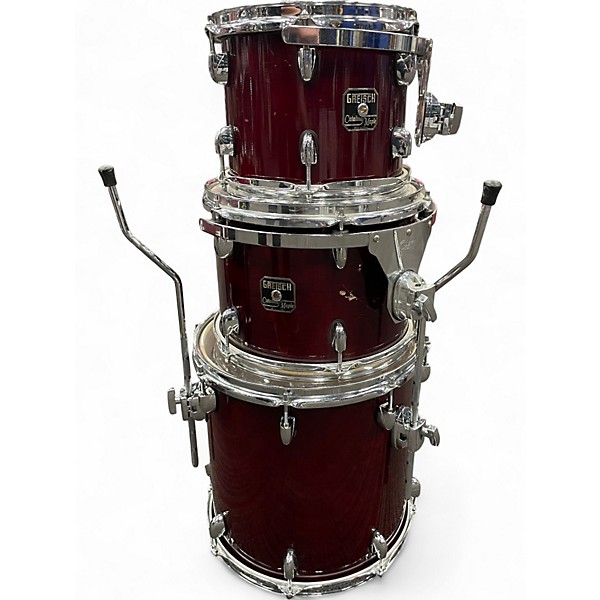 Used Gretsch Drums 6 Piece Catalina Maple Wine Red Drum Kit