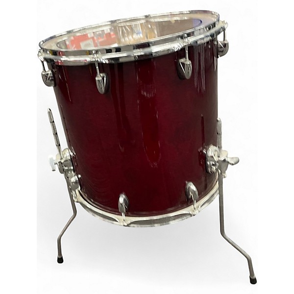 Used Gretsch Drums 6 Piece Catalina Maple Wine Red Drum Kit