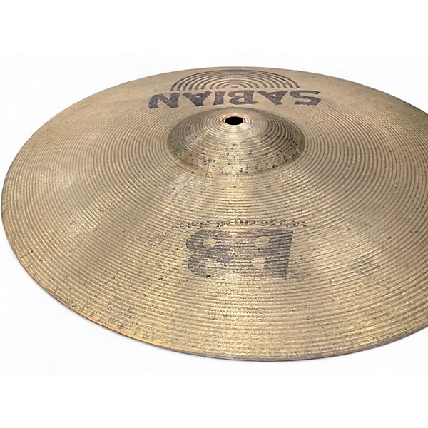 Used SABIAN 14in B8 Hi Hat Pair Cymbal