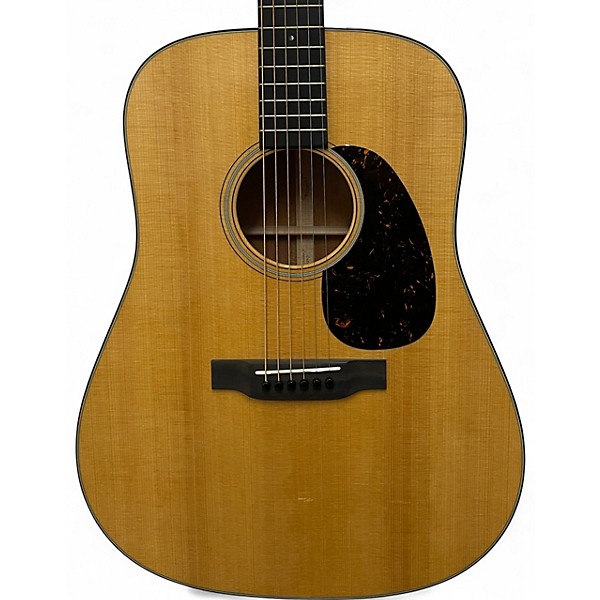 Used Martin D18 Natural Acoustic Guitar