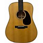 Used Martin D18 Natural Acoustic Guitar