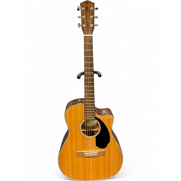 Used 2021 Fender CC-60SCE Natural Acoustic Guitar