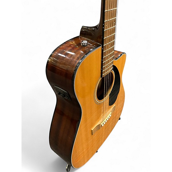 Used 2021 Fender CC-60SCE Natural Acoustic Guitar