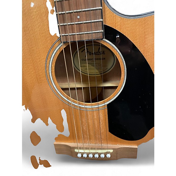 Used 2021 Fender CC-60SCE Natural Acoustic Guitar