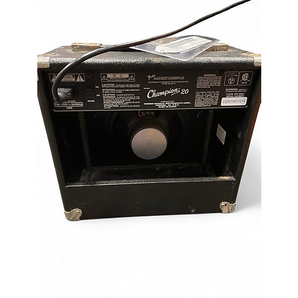 Used Fender Champion 20 Battery Powered Amp