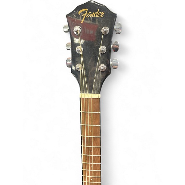 Used Fender fa125 2 Tone Sunburst Acoustic Electric Guitar