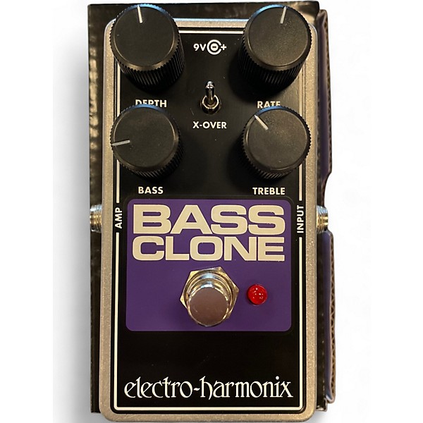 Used Electro-Harmonix Bass Clone Analog Chorus Bass Effect Pedal