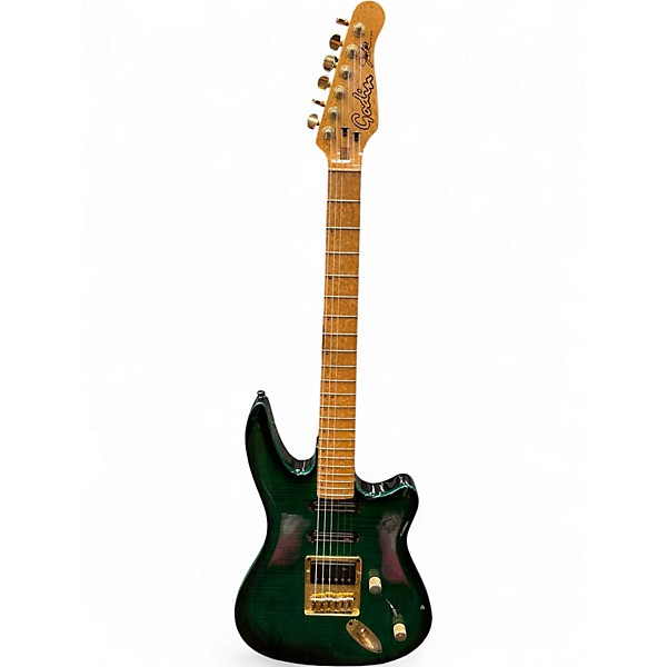 Used Godin Jeff Cook Signature Green Solid Body Electric Guitar