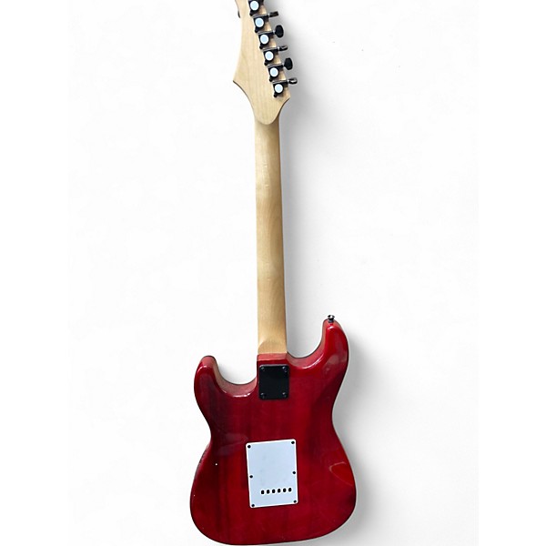 Used Bcp strat Red Solid Body Electric Guitar