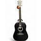 Used Martin DX JOHNNY CASH Black Acoustic Electric Guitar thumbnail
