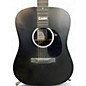 Used Martin DX JOHNNY CASH Black Acoustic Electric Guitar