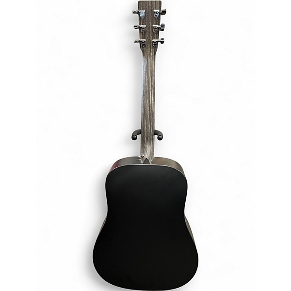 Used Martin DX JOHNNY CASH Black Acoustic Electric Guitar