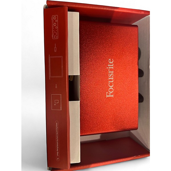 Used Focusrite Scarlett 2i2 Audio Interface