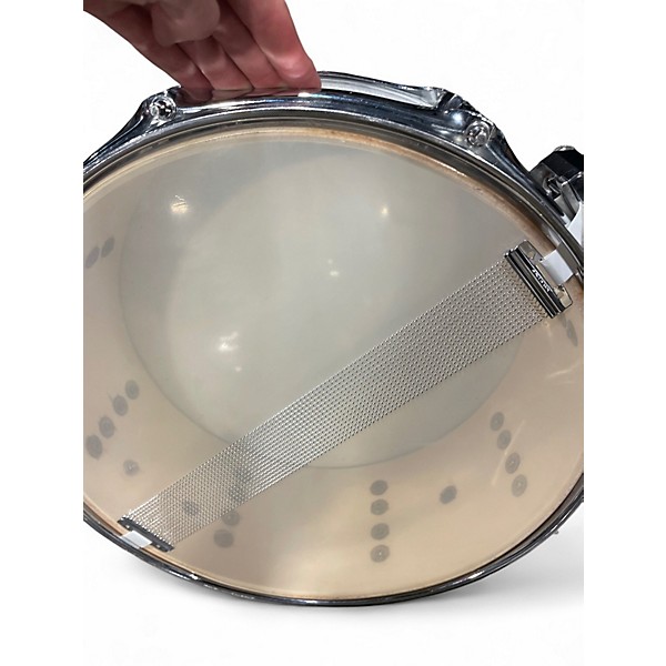 Used Ashthorpe 5.5X14 Ambient Series  Silver Sparkle Drum
