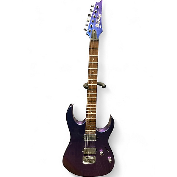 Used Ibanez grg121sp Purple Solid Body Electric Guitar
