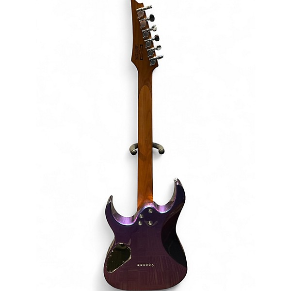 Used Ibanez grg121sp Purple Solid Body Electric Guitar