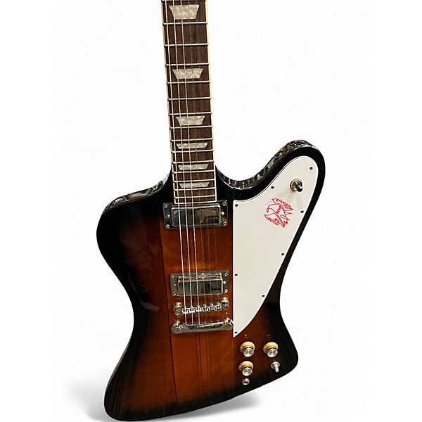 Used Epiphone Firebird Studio Sunburst Solid Body Electric Guitar