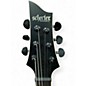 Used Schecter Guitar Research Evel Twin C1 HT Black Solid Body Electric Guitar