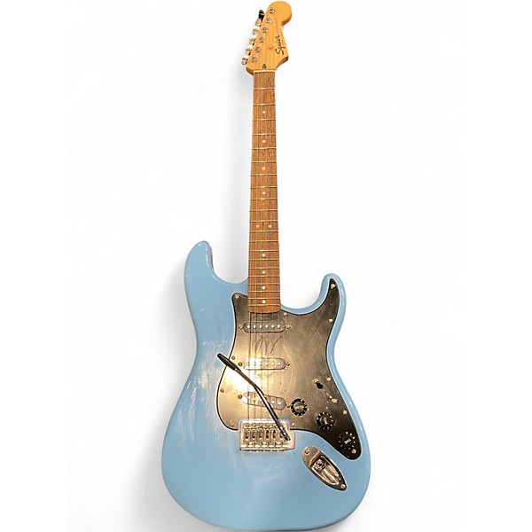 Used Squier Affinity Stratocaster Blue Solid Body Electric Guitar