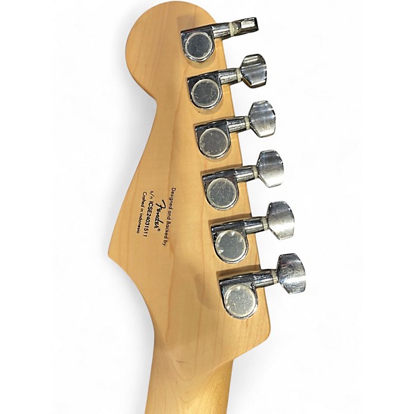 Used Squier Affinity Stratocaster Blue Solid Body Electric Guitar