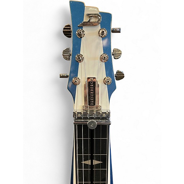 Used Duesenberg Fairytale Lapsteel blue Solid Body Electric Guitar