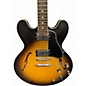 Used Gibson ES335 Satin 2 Color Sunburst Hollow Body Electric Guitar