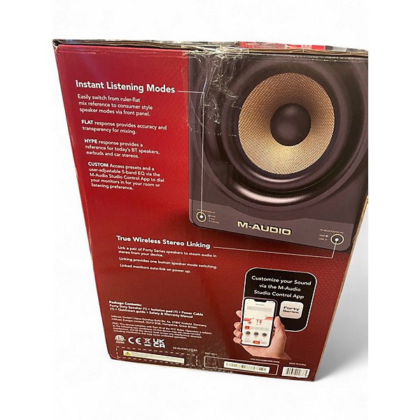 Used M-Audio FORTY SIXTY Powered Monitor