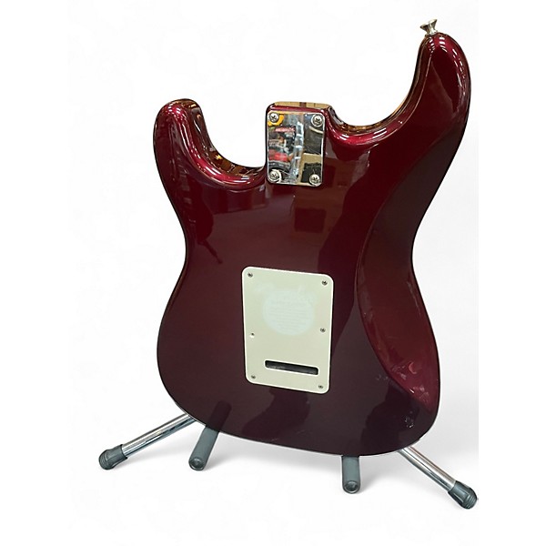 Used 2004 Fender super bullet Red Solid Body Electric Guitar