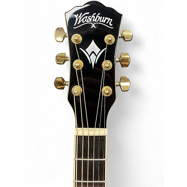Used 2021 Washburn ea55g 2 Tone Sunburst Acoustic Electric Guitar