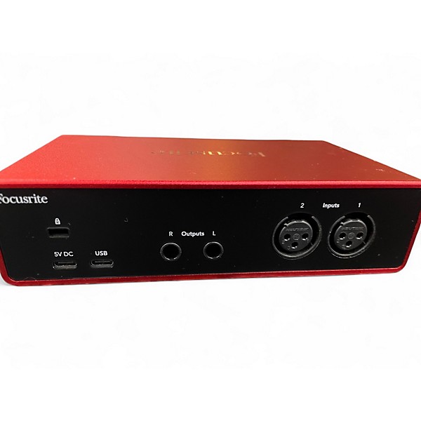 Used Focusrite Scarlett 2i2 gen 4 Audio Interface