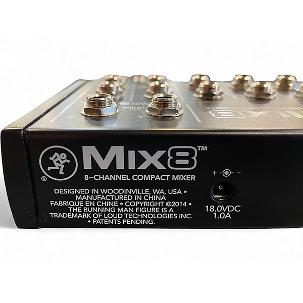 Used Mackie Mix8 Powered Mixer