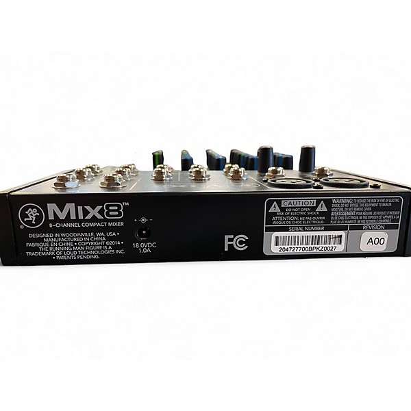 Used Mackie Mix8 Powered Mixer