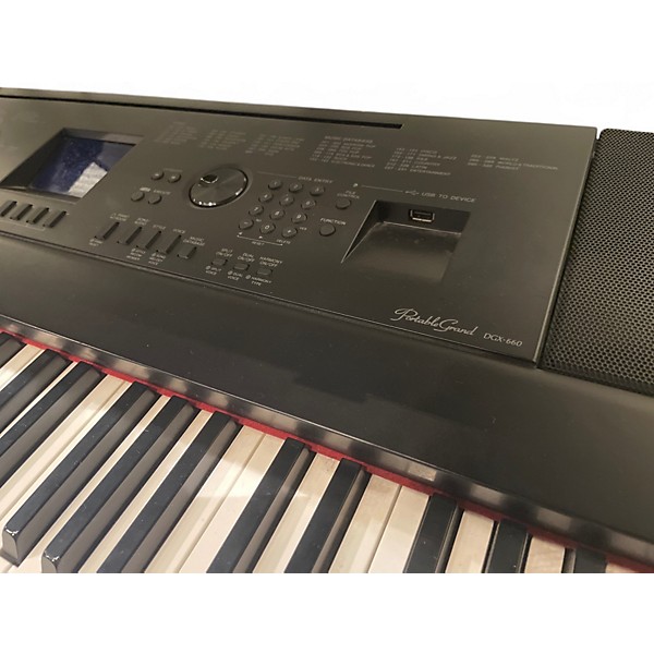Used Yamaha DGX660 Portable Keyboard