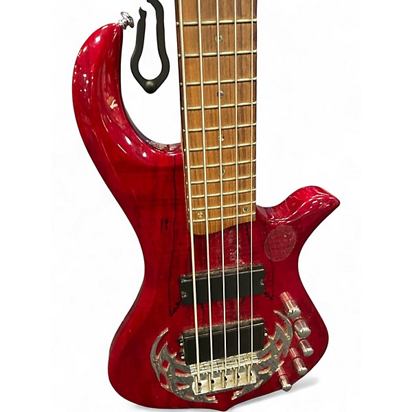 Used Traben ARRAY LIMITED Red Electric Bass Guitar