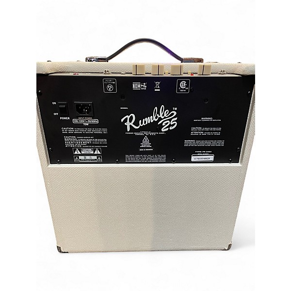 Used Fender Rumble 25 25W 1x10 Bass Combo Amp
