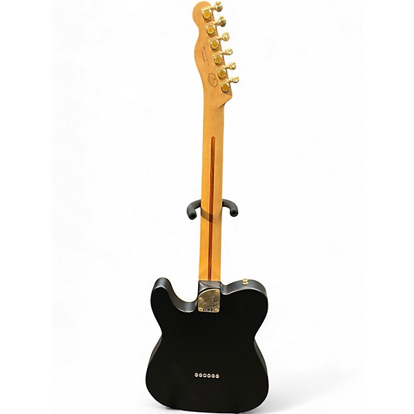 Used Fender LTD Deluxe Telecaster Thinline Satin Black Hollow Body Electric Guitar