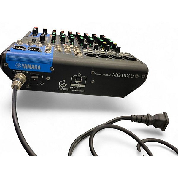 Used Yamaha MG10XU 10 Channel Mixer with Effects Unpowered Mixer