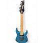 Used Ibanez GRG7221M GIO Metallic Light Blue Solid Body Electric Guitar thumbnail