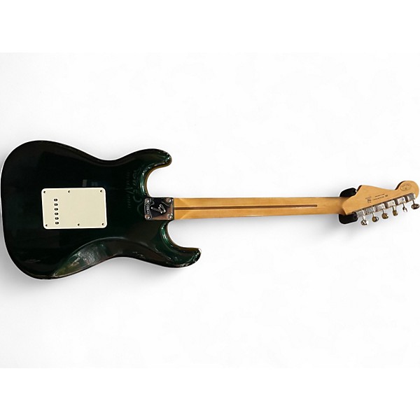 Used Fender STRATOCASTER PLAYER II BRITISH RACING GREEN Solid Body Electric Guitar