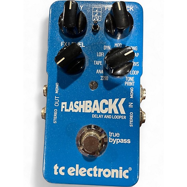 Used TC Electronic Flashback Delay And Looper Effect Pedal