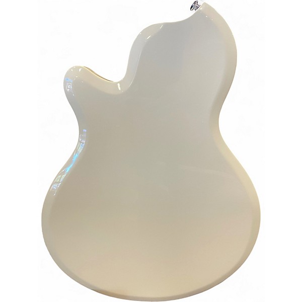 Used Supro ISLAND SERIES JAMESPORT WHITE Solid Body Electric Guitar