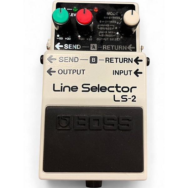 Used BOSS LS2 Line Selector Pedal